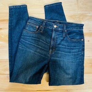 J.Crew Hi-Rise Curvy Toothpick Jeans Size 30